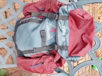 Rucksack with side pockets