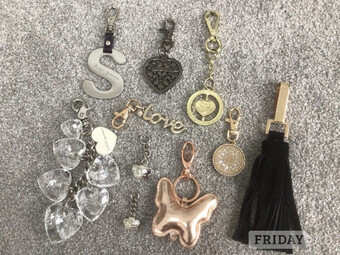 Suzy Smith & Kathy Van Zeeland bag charms
