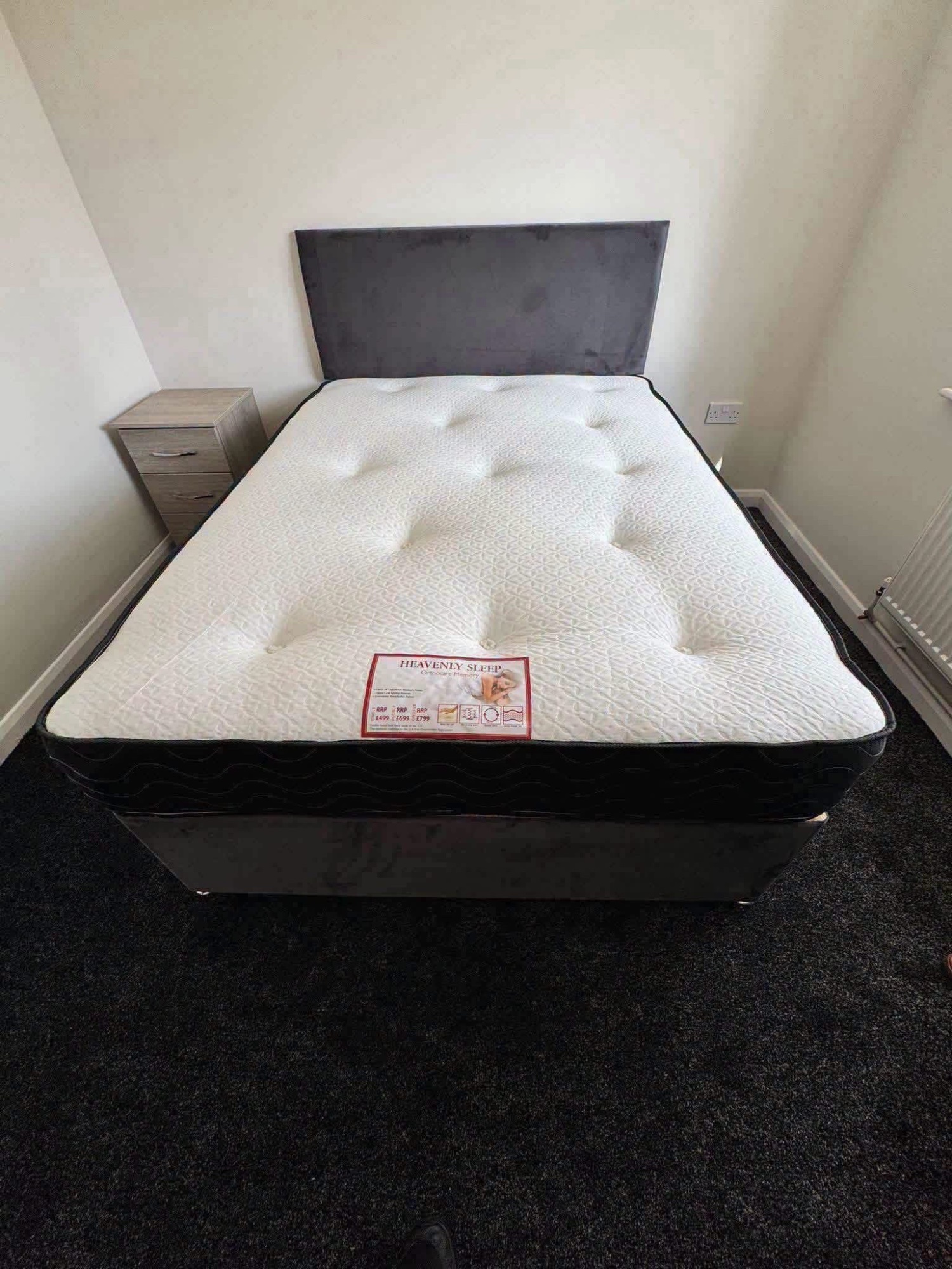 HEAVENLY ORTHOPAEDIC MEMORY SET*** 4 FOOT - Furniture in Rotherham