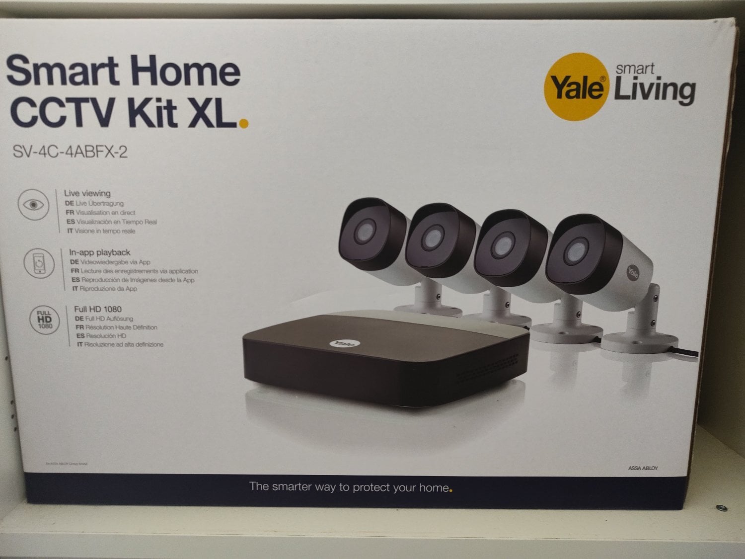 Westcliff-On-Sea BRAND NEW IN BOX YALE SMART HOME CCTV HOME XL KIT SECURITY SYSTEM