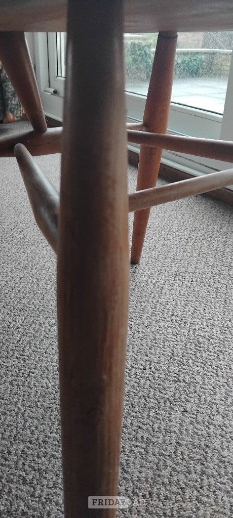 2 Ercol Stacking Chairs