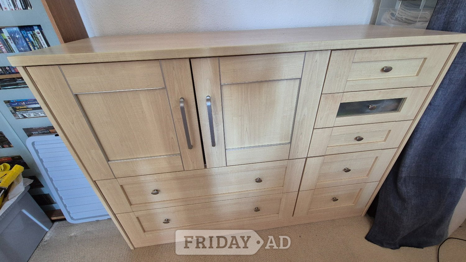 Sideboard with 7 drawers, German made