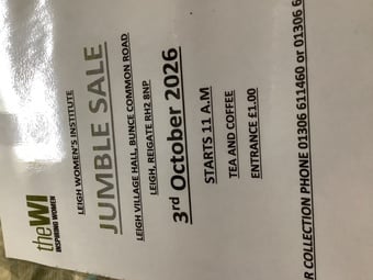 Jumble Sale