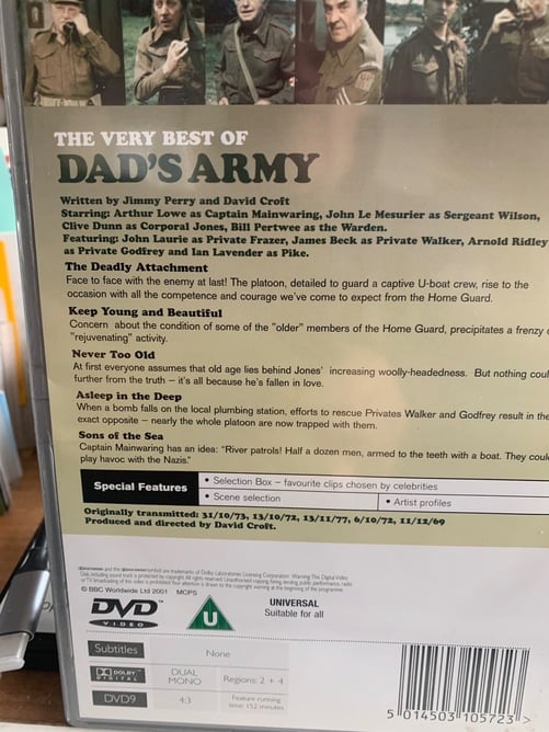Dad Army DVD
