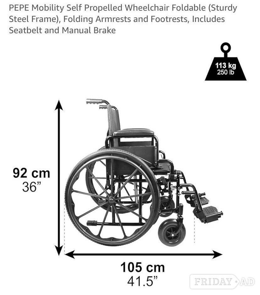 Wheelchair - brand new  - Mobility