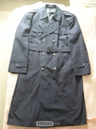 Mens  Dark  Blue  Raincoat  XL