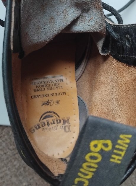 Dr Martens Patent Snakeskin Leather Boots, Hardly Worn - Clothing, Footwear & Accessories in Tunbridge Wells