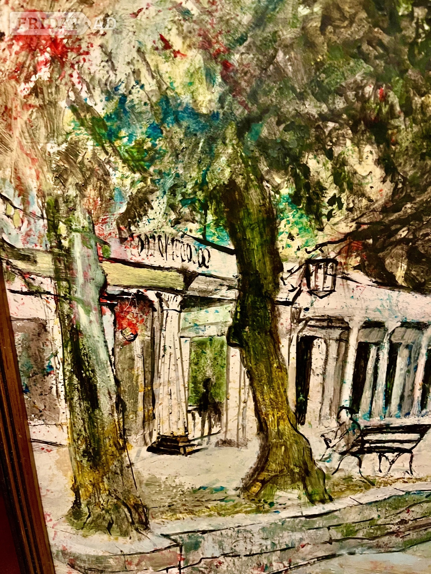 Acylic painting by Beryl Fenton  - Antiques & Collectables in Eastbourne