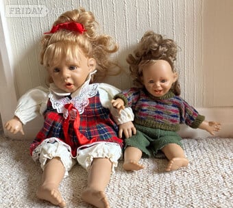 2x dolls -  Good Condition