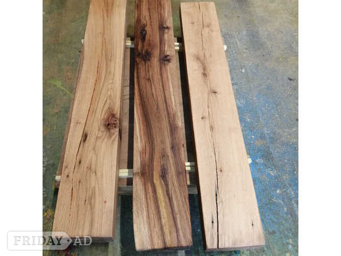 Bespoke Oak Mantelpieces up to 2.4m long. 100mm x 200mm approx - Home Decor