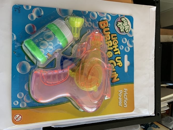 Light Up Bubble Gun