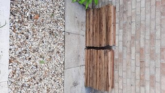Fencing boards unused