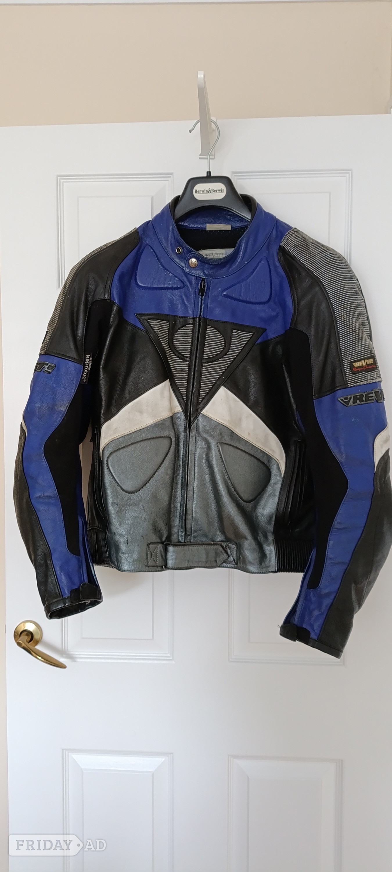 Revit Leather Motorcycle Jacket in Uckfield