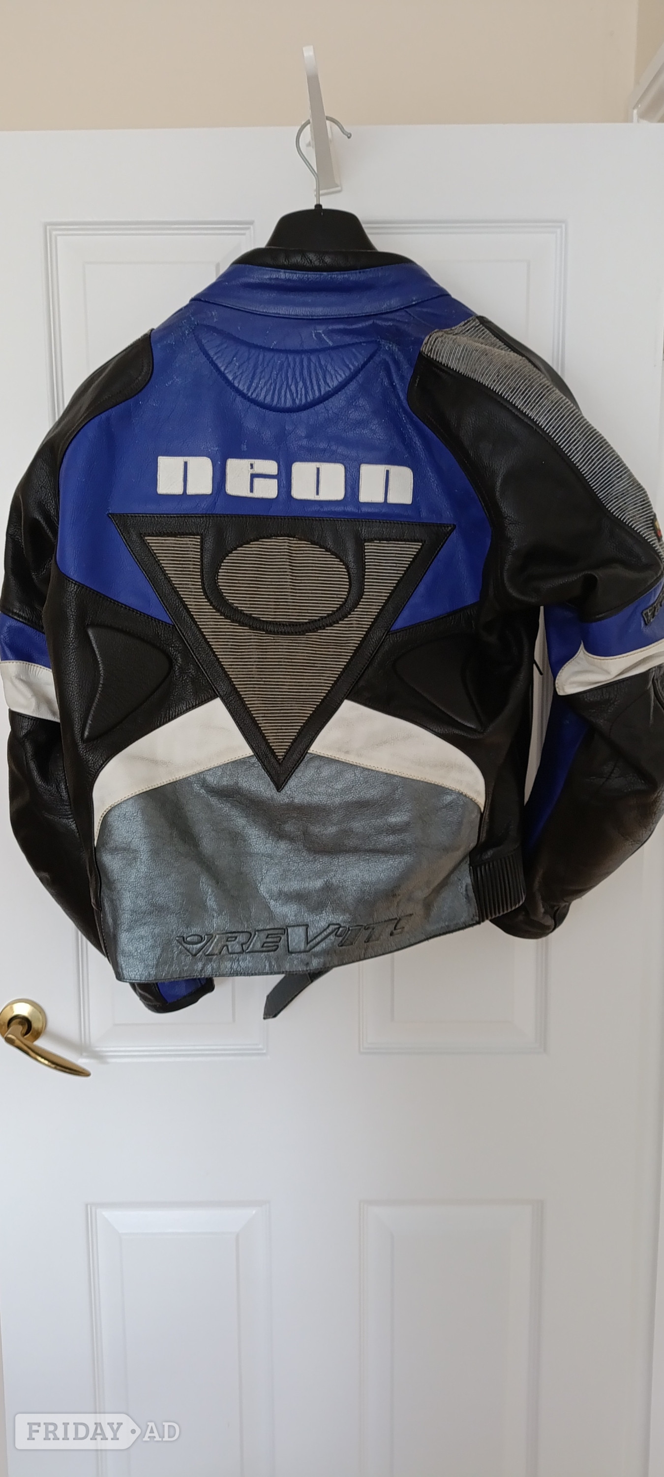 Uckfield Revit Leather Motorcycle Jacket