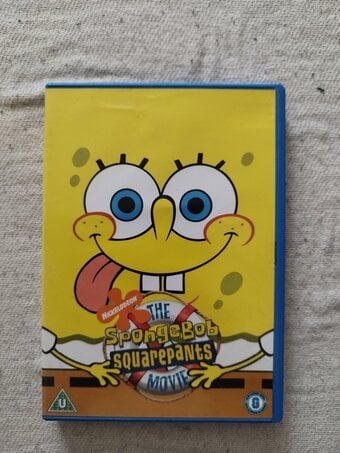 Spongebob square pants movie dvd