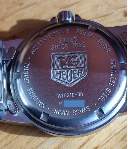 Tag Heuer 1500 Series Mens Watch - Clothing, Footwear & Accessories