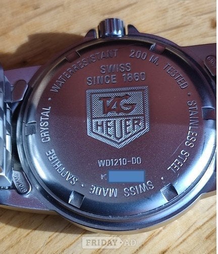 Tag Heuer 1500 Series Mens Watch - Clothing, Footwear & Accessories