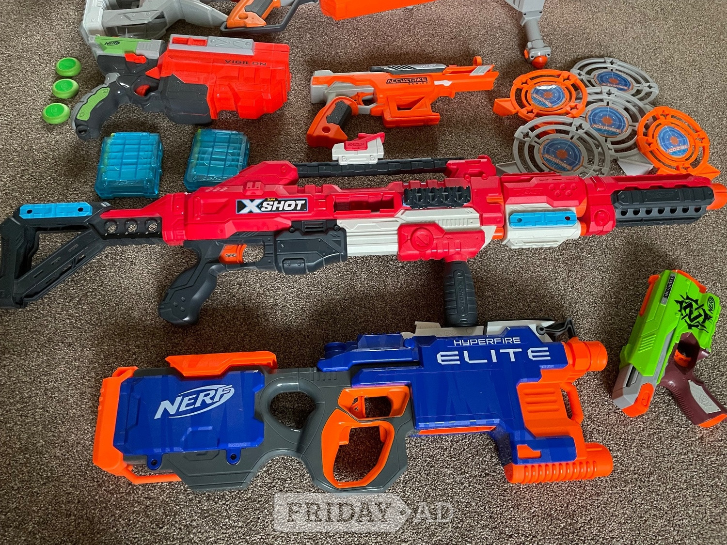 Nerf Guns and various accessories  - Hobbies & Leisure in Peterborough