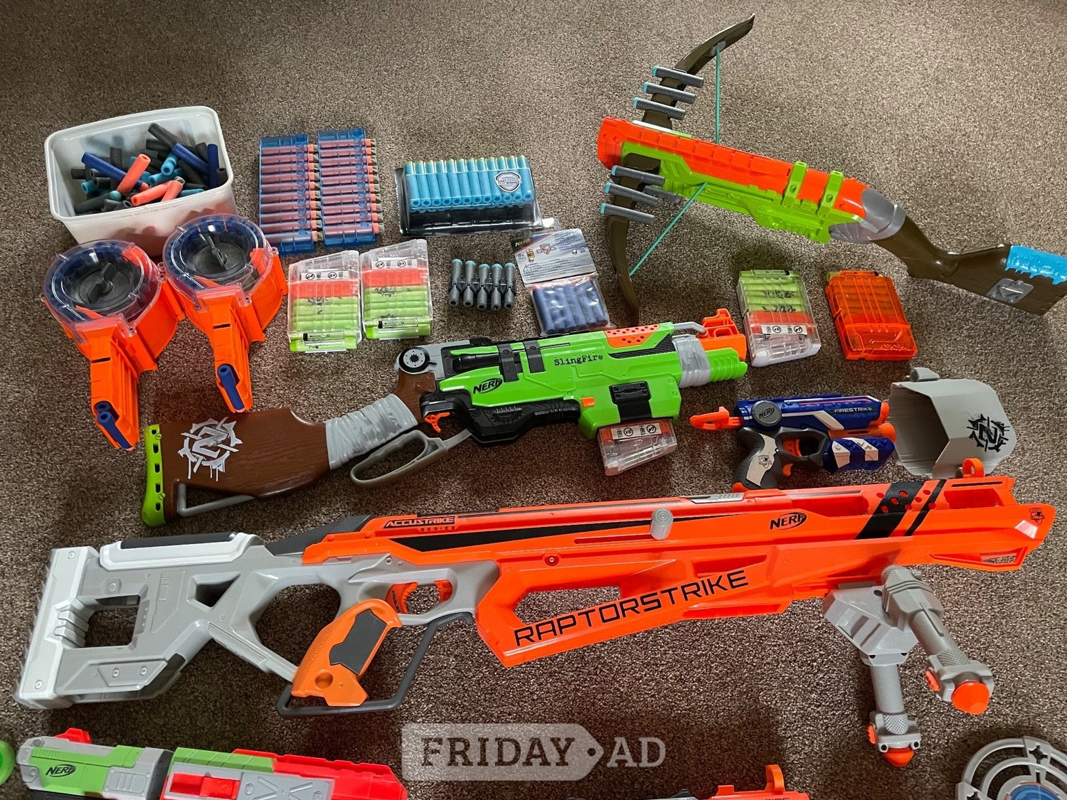 Nerf Guns and various accessories  - Hobbies & Leisure