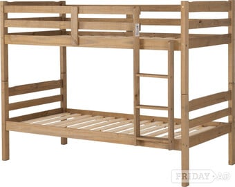 PANAMA NATRUAL WAX WOODEN BUNKS AND BUDGET MATTRESSES