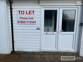 Crowborough small commercial unit 2 storey 400sq ft