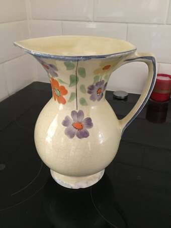 Art Deco Vintage 1920’s GEM Jug/vase/pitcher