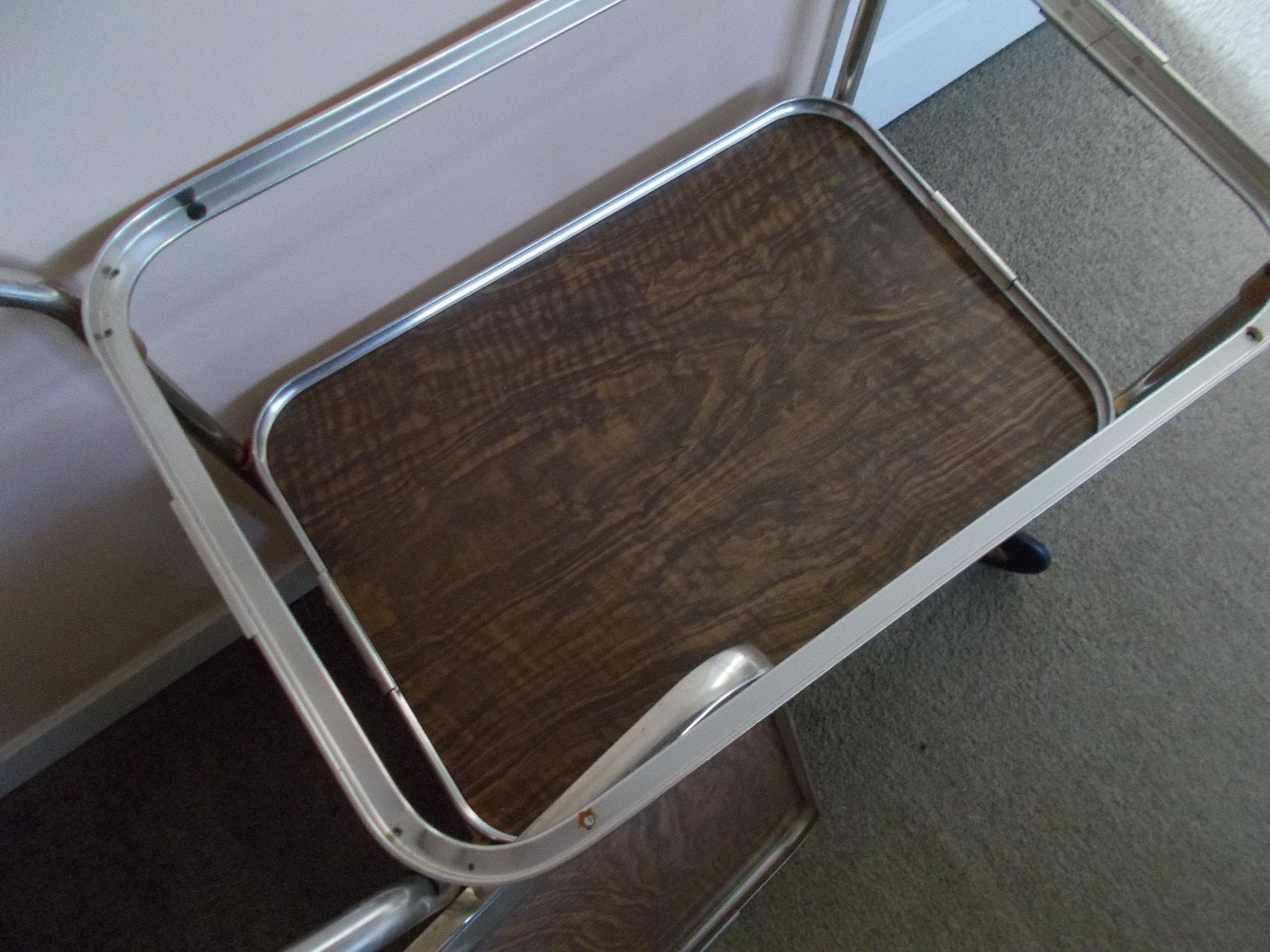 Solihull Retro hostess / tea trolley on wheels.