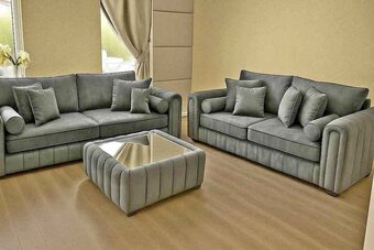 Grey Lilly 3+2 Sofa Set | Brand New | Same Day Delivery