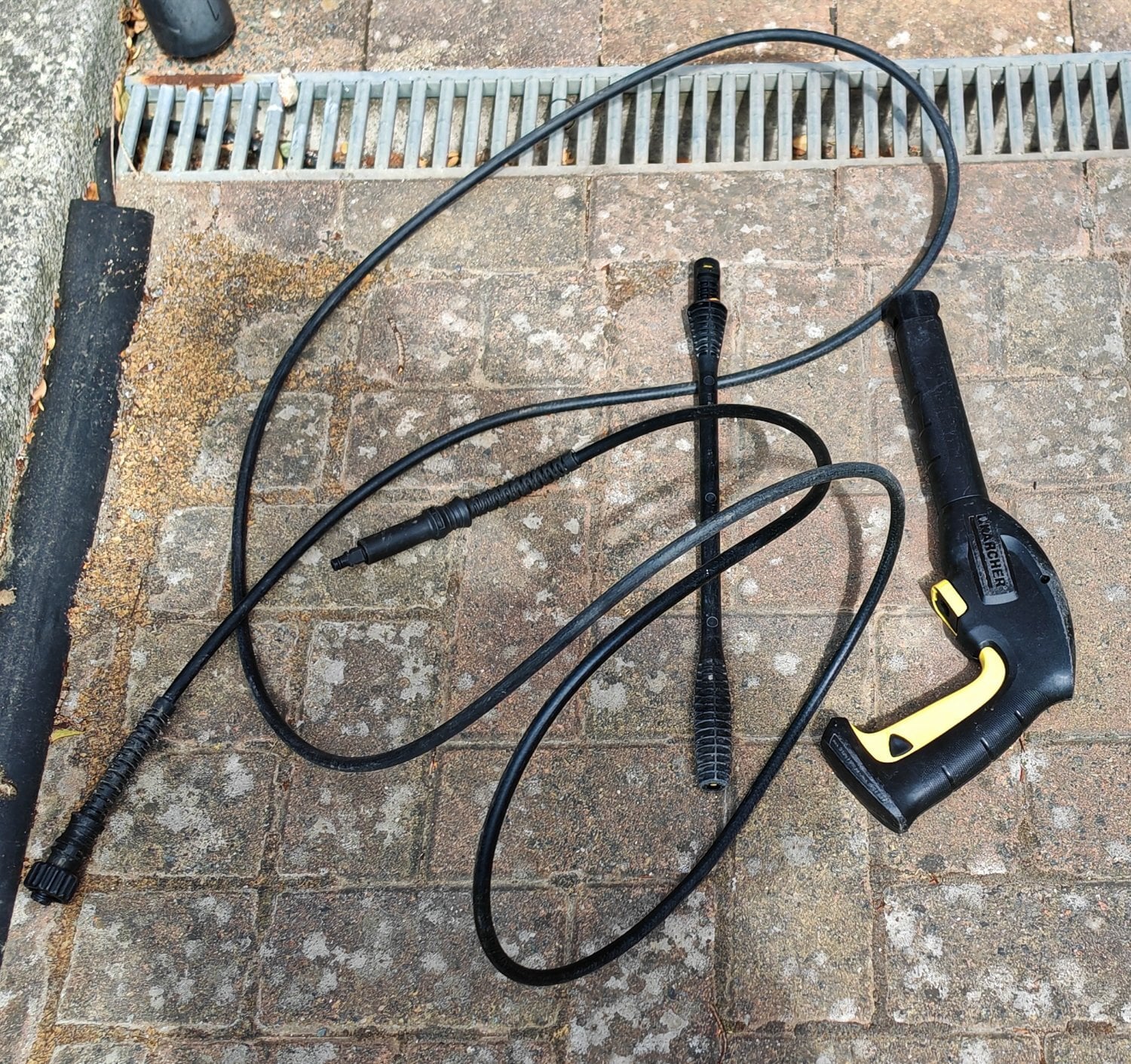 Used Single Spray Gun, Lance, jet spray and foam nozzle 