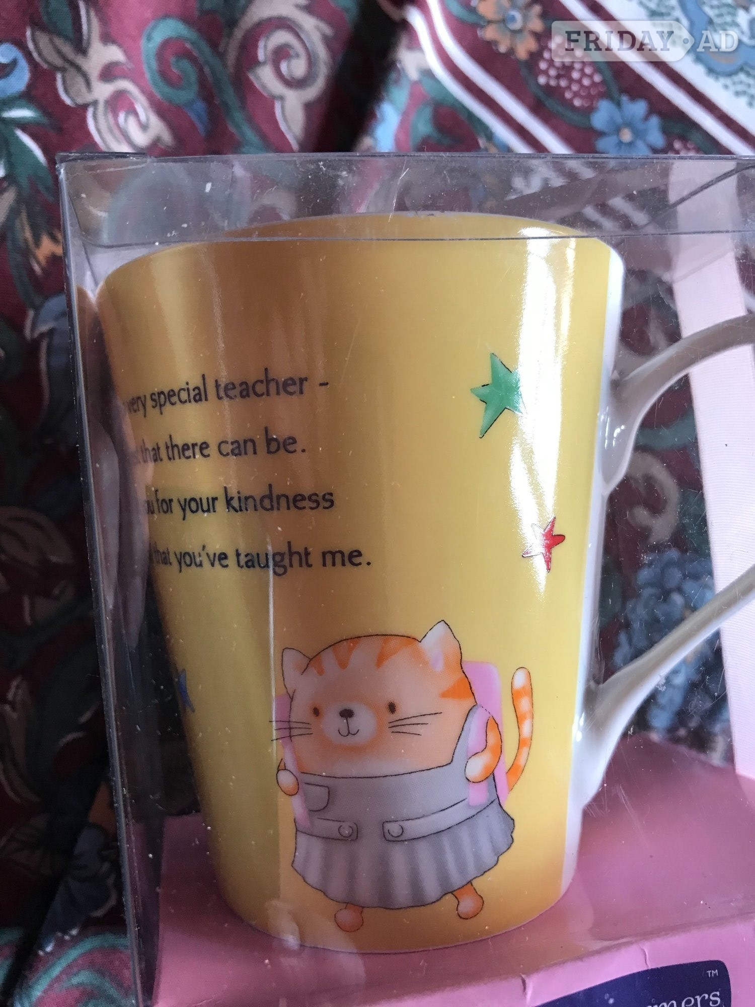 TEACHER - Thank you. new boxed mug. - £1.