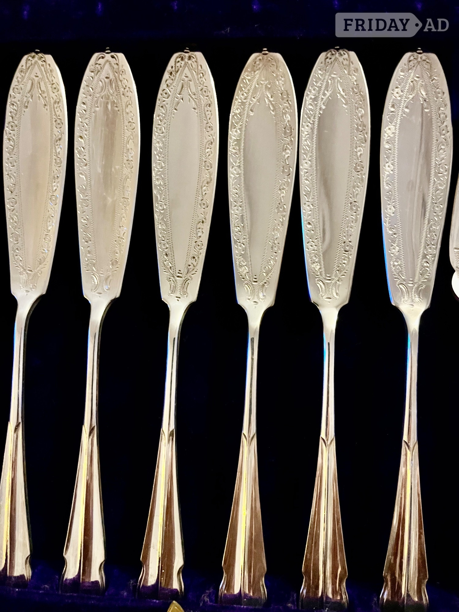 Boxed Silver Flatware Cutlery by W & R Sorley  in Eastbourne