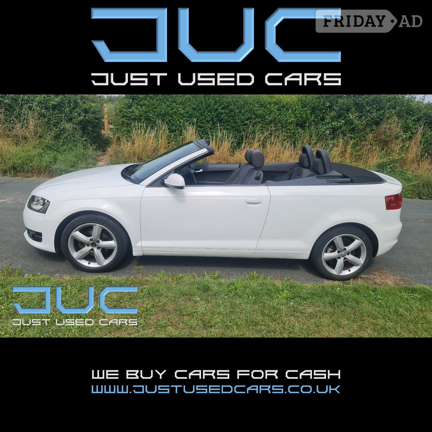 Audi A3 1.6 TDI Technik Cabriolet (Manual Diesel) 10 Reg 2010 - Cars in Lewes