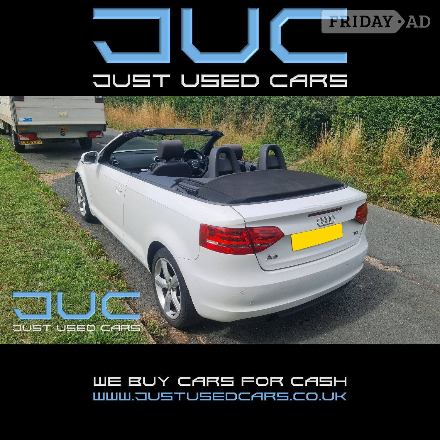 Audi A3 1.6 TDI Technik Cabriolet (Manual Diesel) 10 Reg 2010 - Cars
