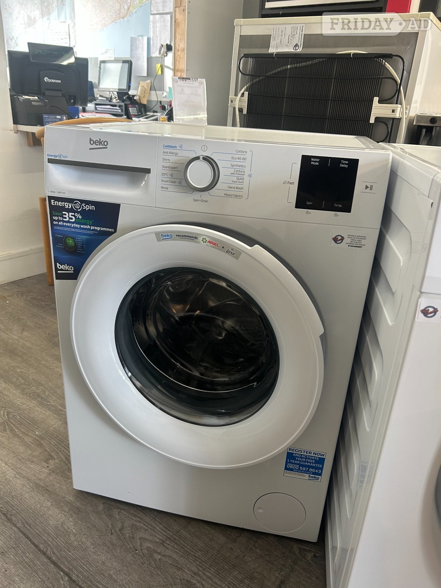 BEKO 10KG WASHING MACHINE in St. Leonards-On-Sea