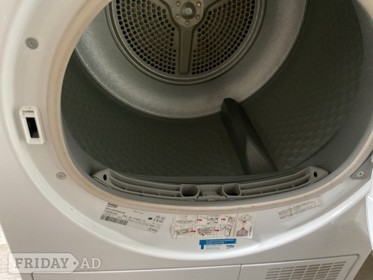 Liskeard Beko 7k tumble drier