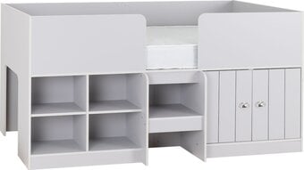 ORLANDO MID SLEEPER IN GREY NO MATTRESS