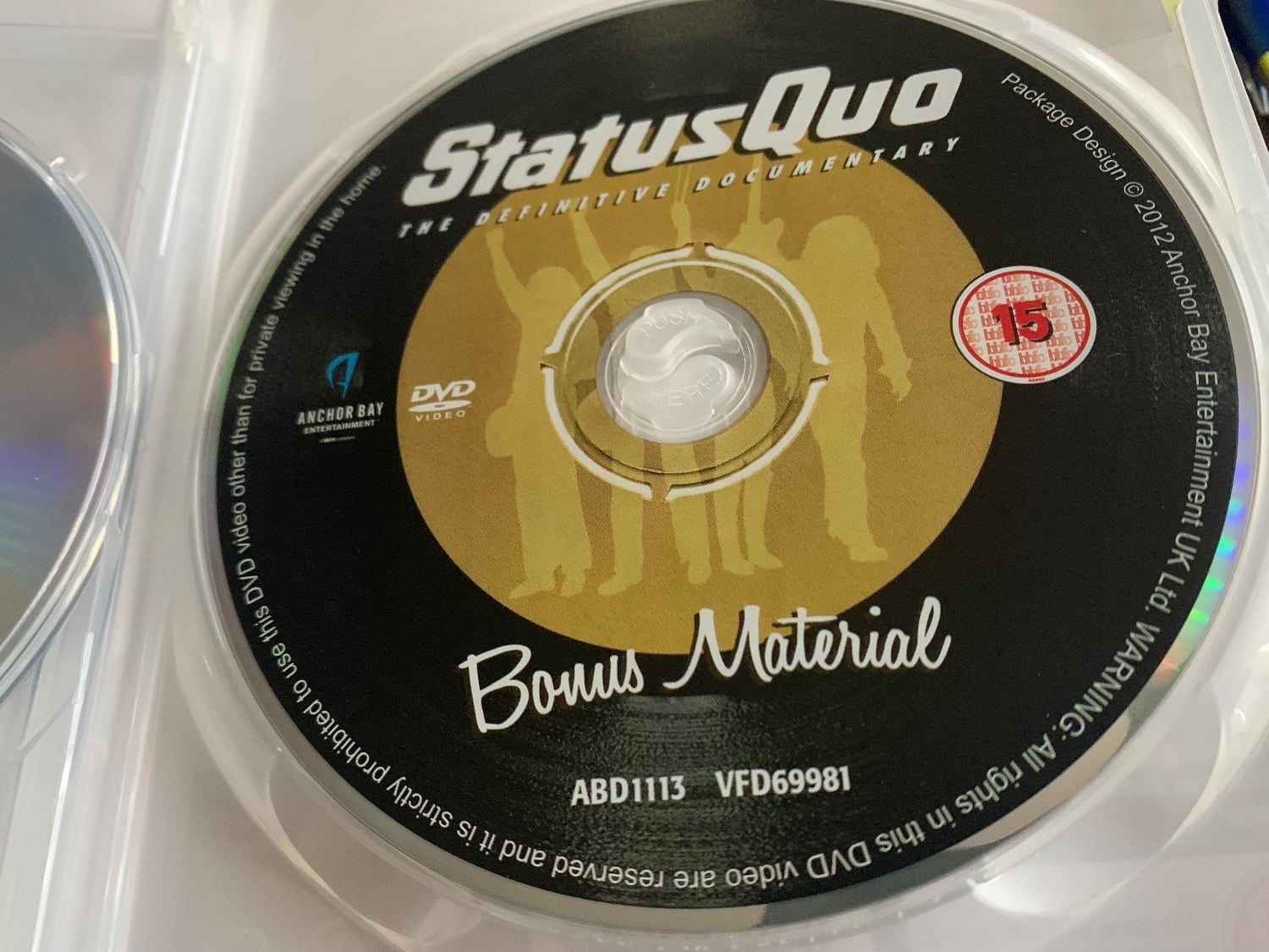 Status Quo DVD - Tv, Audio & Cameras in Reigate
