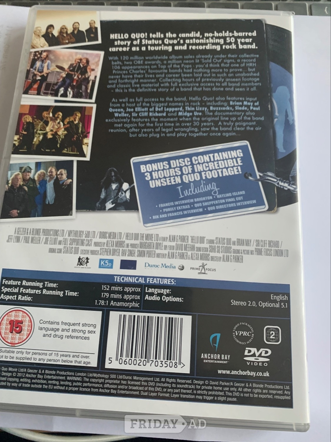 Status Quo DVD