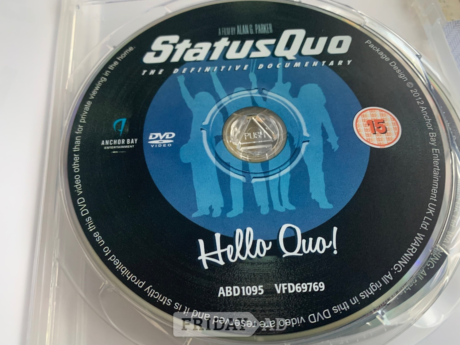 Reigate Status Quo DVD