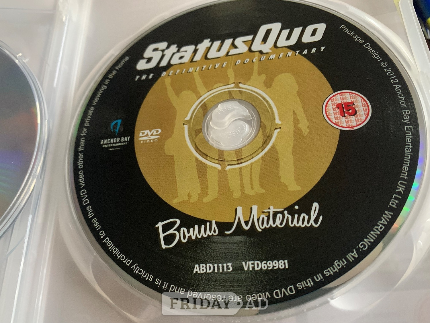Status Quo DVD - Tv, Audio & Cameras in Reigate