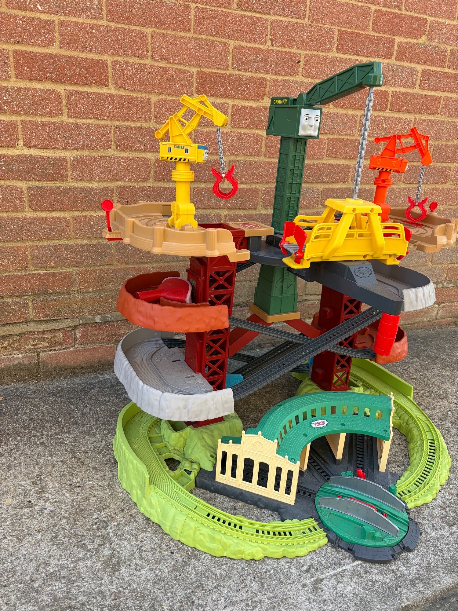 Thomas & Friends Track Set Trains & Cranes Super Tower