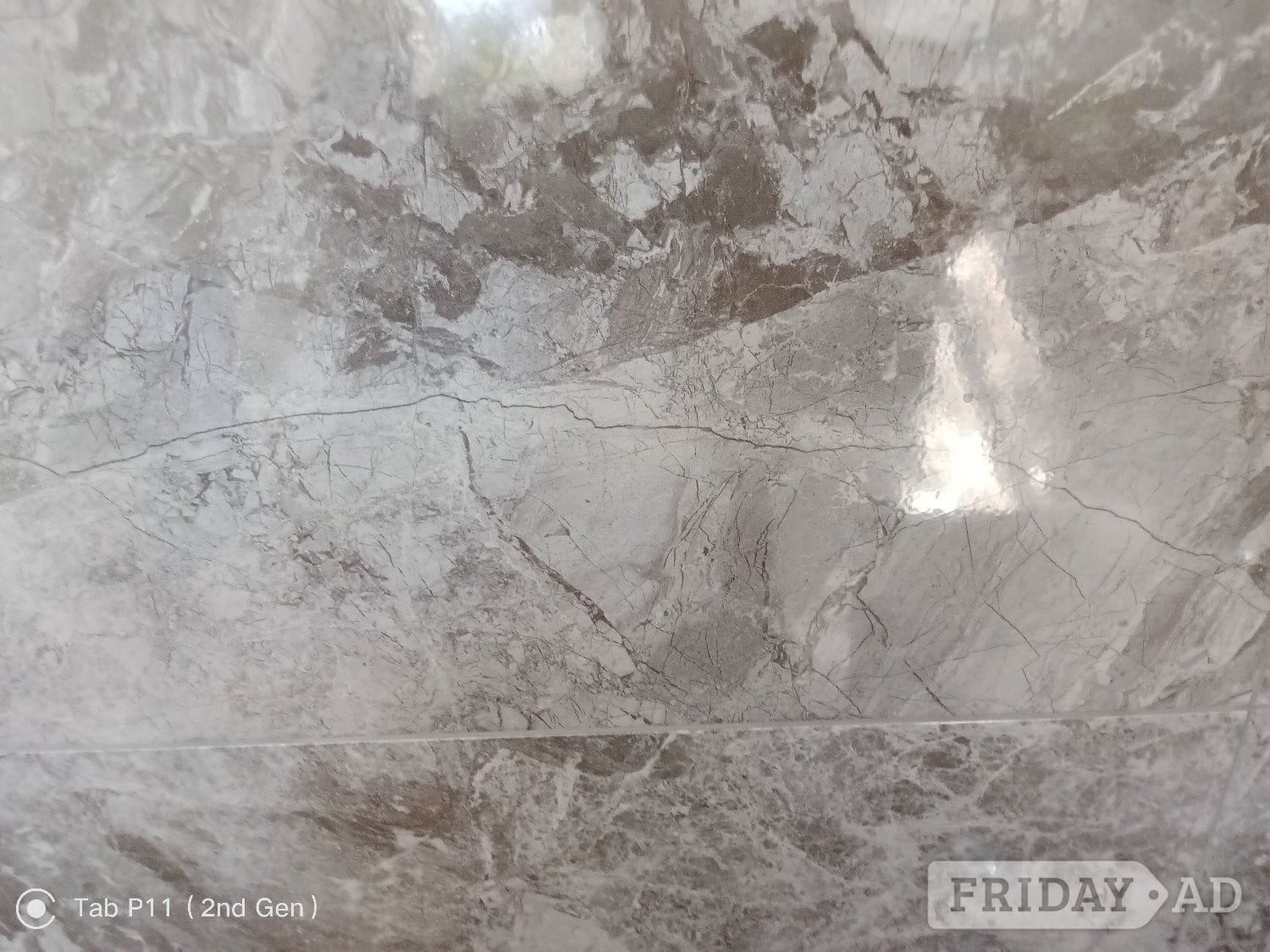 Modern wall tiles.   Rivona grey.  
