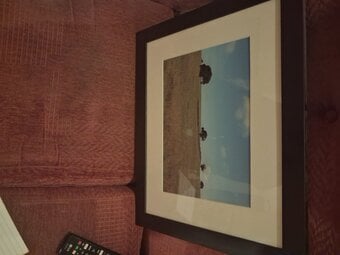 Five beautiful mounted and framed photographs for sale