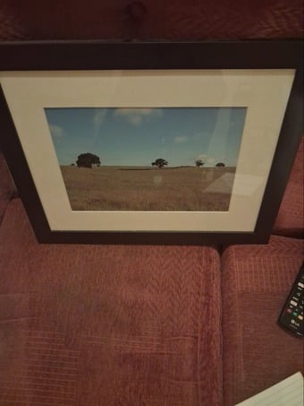 Five beautiful mounted and framed photographs for sale