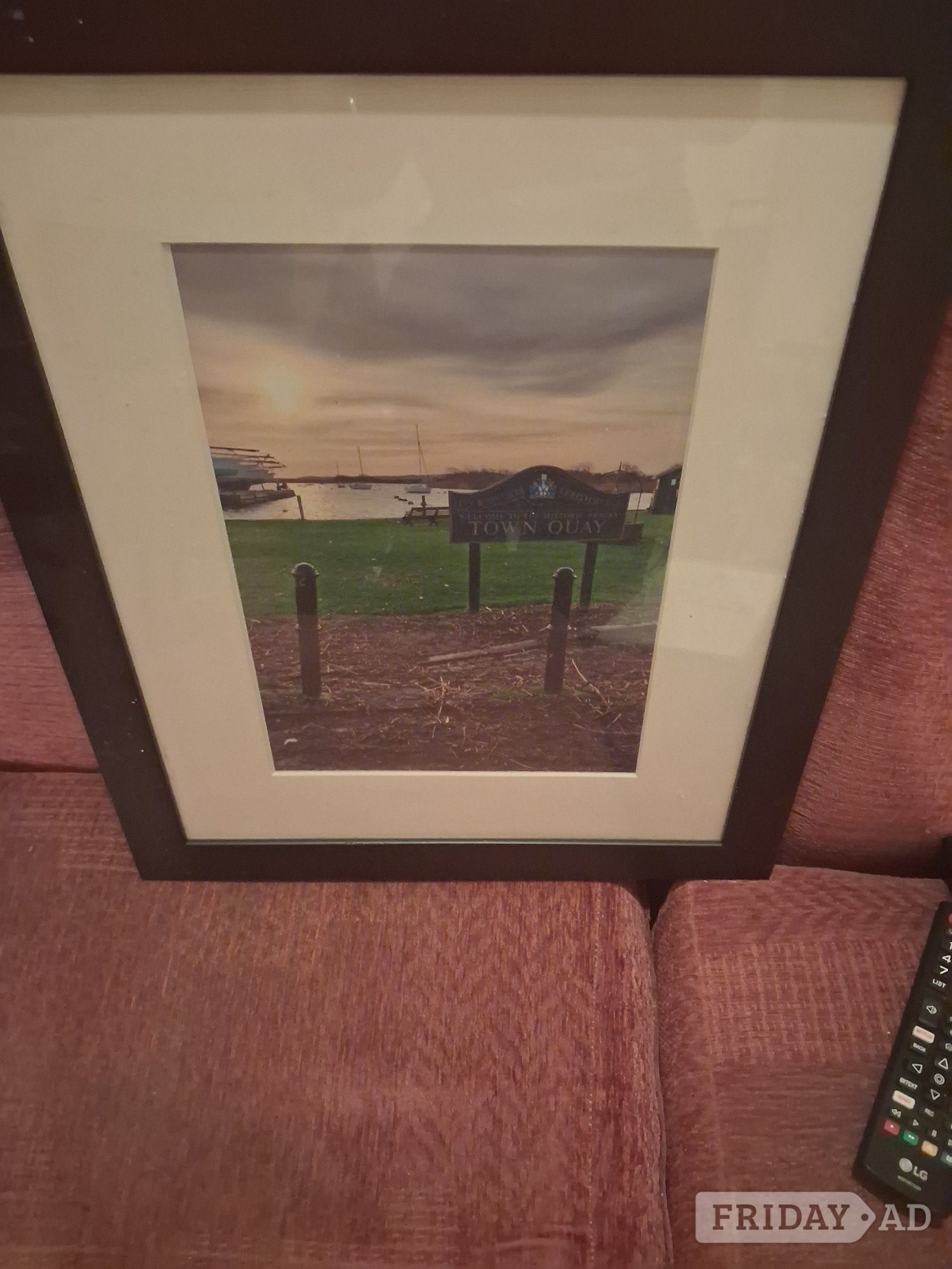 Five beautiful mounted and framed photographs for sale