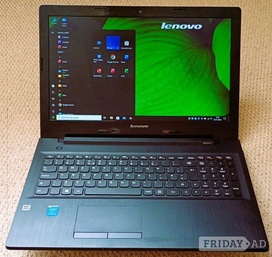 LENOVO B50-80*DUAL CORE*WIN 10*UPDATES TO 2032*OFFICE 2024*500GB 