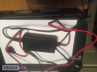 Charger for GoKart golf trolley.