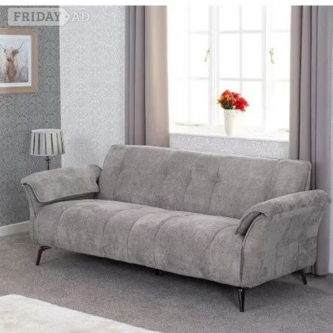 Amalfi 3&2&1 Seater Sofas in Grey