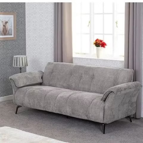 Amalfi 3&2&1 Seater Sofas in Grey