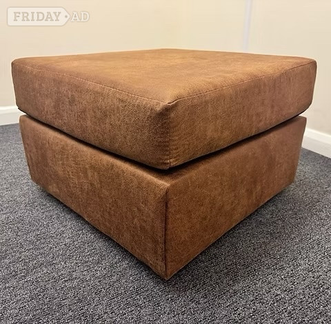 OAKLAND FOOTSTOOL - RENO TAN in Rotherham